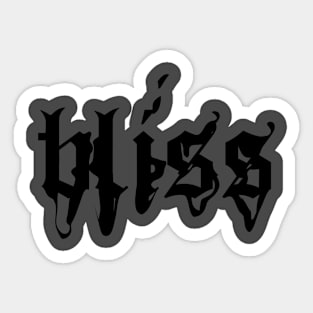 glitchy bliss Sticker